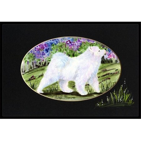 Carolines Treasures Carolines Treasures SS8059JMAT 24 x 36 in. Samoyed Indoor Or Outdoor Doormat SS8059JMAT